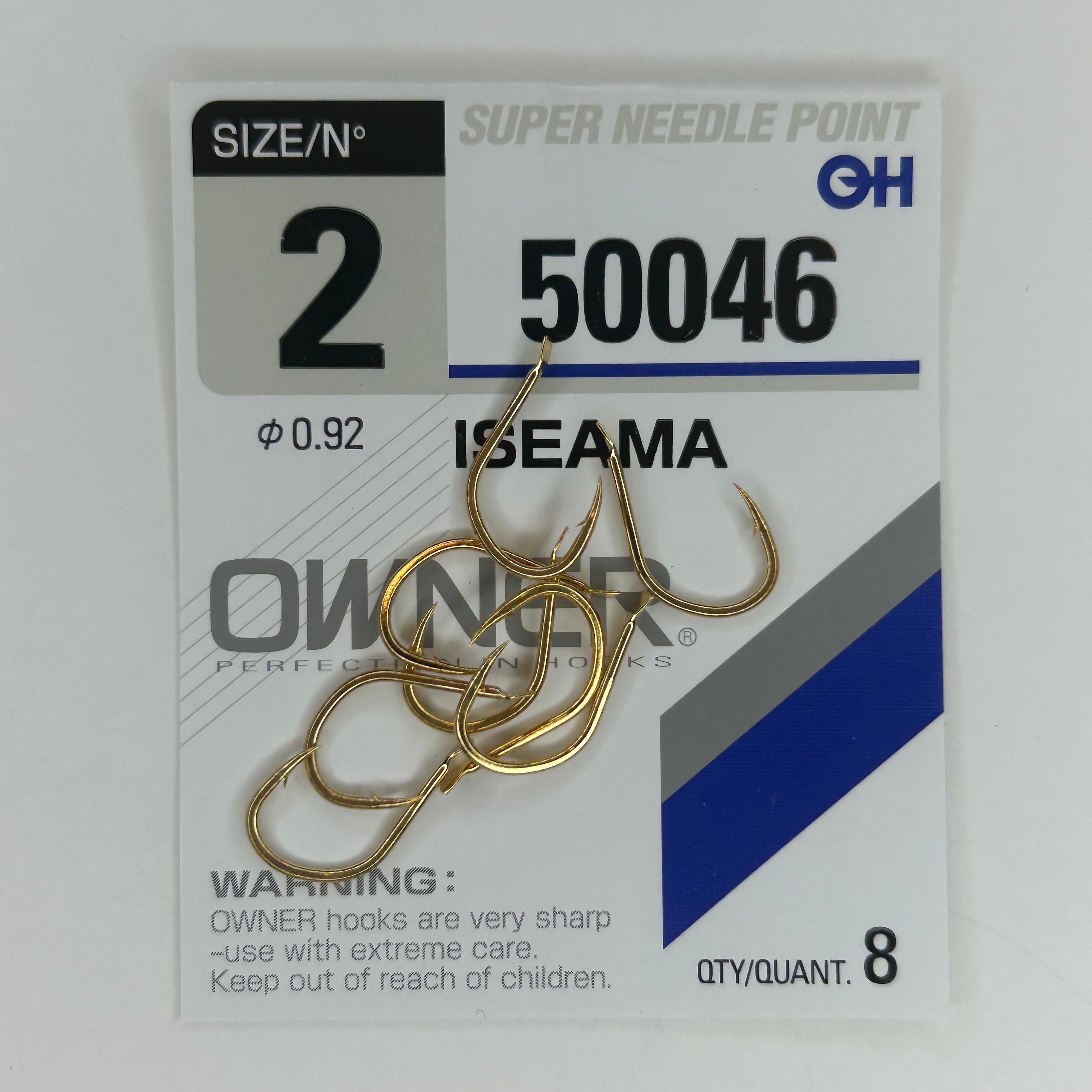 Owner Iseama 50046 Haken Ø0,92mm 8 Stk.